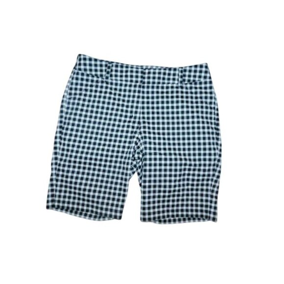 Callaway Size 12 Opti Dri Plaid Gingham STRETCH Golf Shorts - Picture 1 of 2